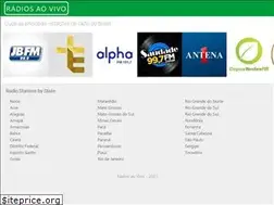 Sites similar to aovivoradio.com.br