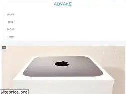 Sites similar to aoyake.site