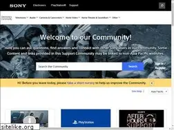 Sites similar to ap.community.sony.com