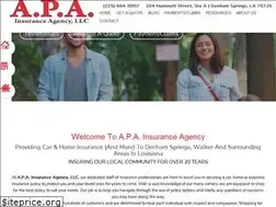 Sites similar to apa-insurance.com