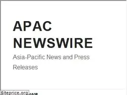 Sites similar to apacnewswire.com