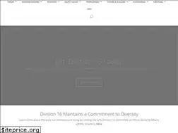 Sites similar to apadivision16.org
