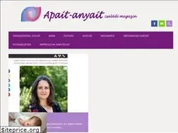 Sites similar to apait-anyait.hu