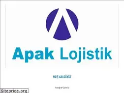 Sites similar to apaklojistik.com