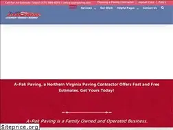 Sites similar to apakpaving.com