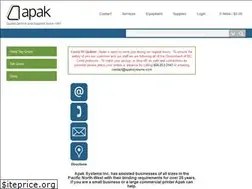 Sites similar to apaksystems.com