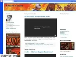 Sites similar to apaladinincitadel.blogspot.com