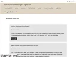 Sites similar to apaleontologica.org.ar