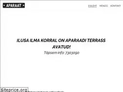 Sites similar to aparaadiresto.ee