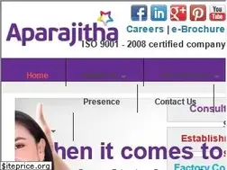 Sites similar to aparajitha.com