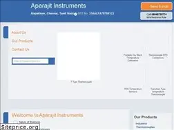 Sites similar to aparajitinstruments.com