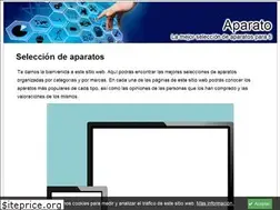 Sites similar to aparato.de