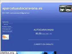 Sites similar to aparcatuautocaravana.es