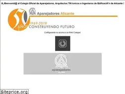 Sites similar to aparejadoresalicante.org