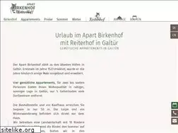 Sites similar to apart-birkenhof.at