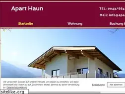 Sites similar to apart-haun.at