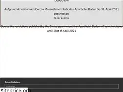 Sites similar to aparthotel-baden.ch