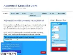 Sites similar to apartmajikranjskagora.com