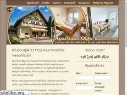 Sites similar to apartmanolga.hu