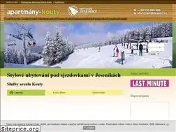 Sites similar to apartmany-kouty.cz