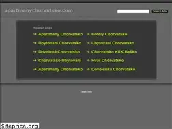 Sites similar to apartmanychorvatsko.com