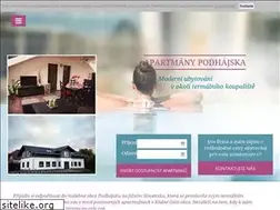 Sites similar to apartmanypodhajska.sk