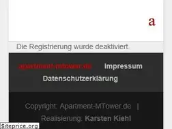 Sites similar to apartment-mtower.de