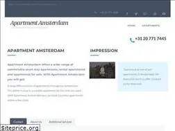 Sites similar to apartmentamsterdam.com
