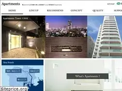 Sites similar to apartments.jp