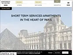 Sites similar to apartmentsdulouvre.com