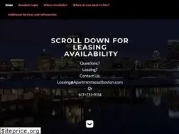 Sites similar to apartmentseastboston.com