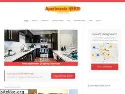 Sites similar to apartmentshere.com