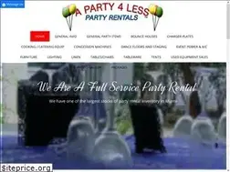 Sites similar to aparty4less.com