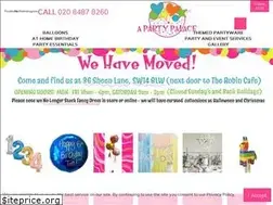 Sites similar to apartypalace.co.uk