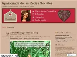 Sites similar to apasionadadelasredessociales.wordpress.com