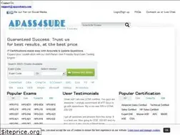 Sites similar to apass4sure.com