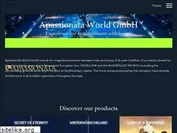Sites similar to apassionata.com