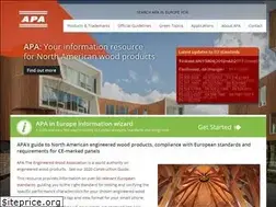 Sites similar to apawood-europe.org