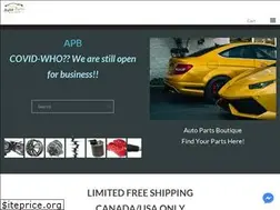 Sites similar to apbparts.com