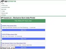 Sites similar to apcareers.in