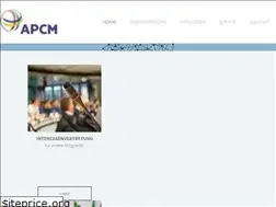 Sites similar to apcm.de
