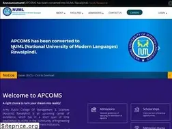 Sites similar to apcoms.edu.pk