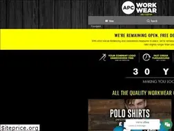 Sites similar to apcworkwear.com