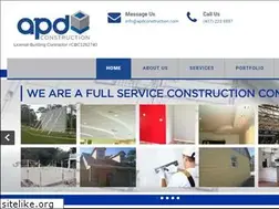 Sites similar to apdconstruction.com