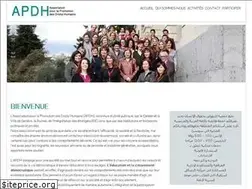Sites similar to apdh.ch