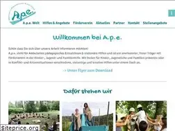 Sites similar to ape-familienhilfe.de