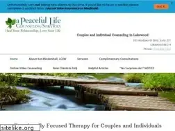 Sites similar to apeacefullifecounseling.com