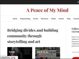 Sites similar to apeaceofmymind.net
