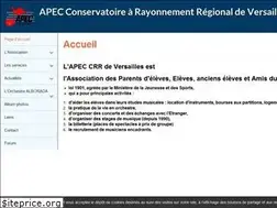 Sites similar to apeccrrversailles.com