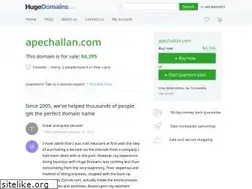 Sites similar to apechallan.com